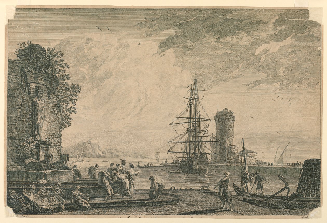 Ein Hafen (Port de Mer d