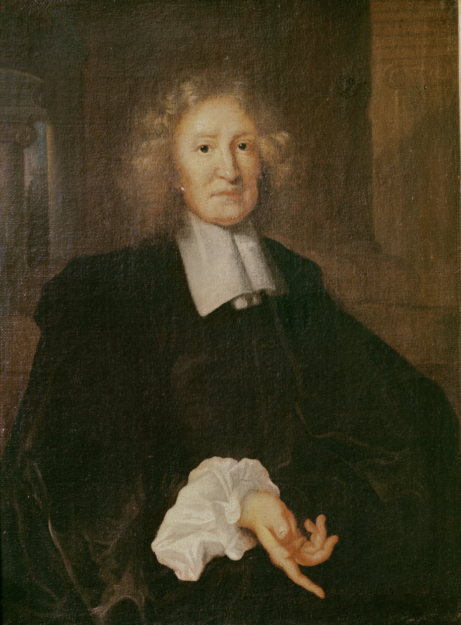 Porträt vermutlich von Jules Hardouin Mansart (1646-1708) von Claude Lefebvre