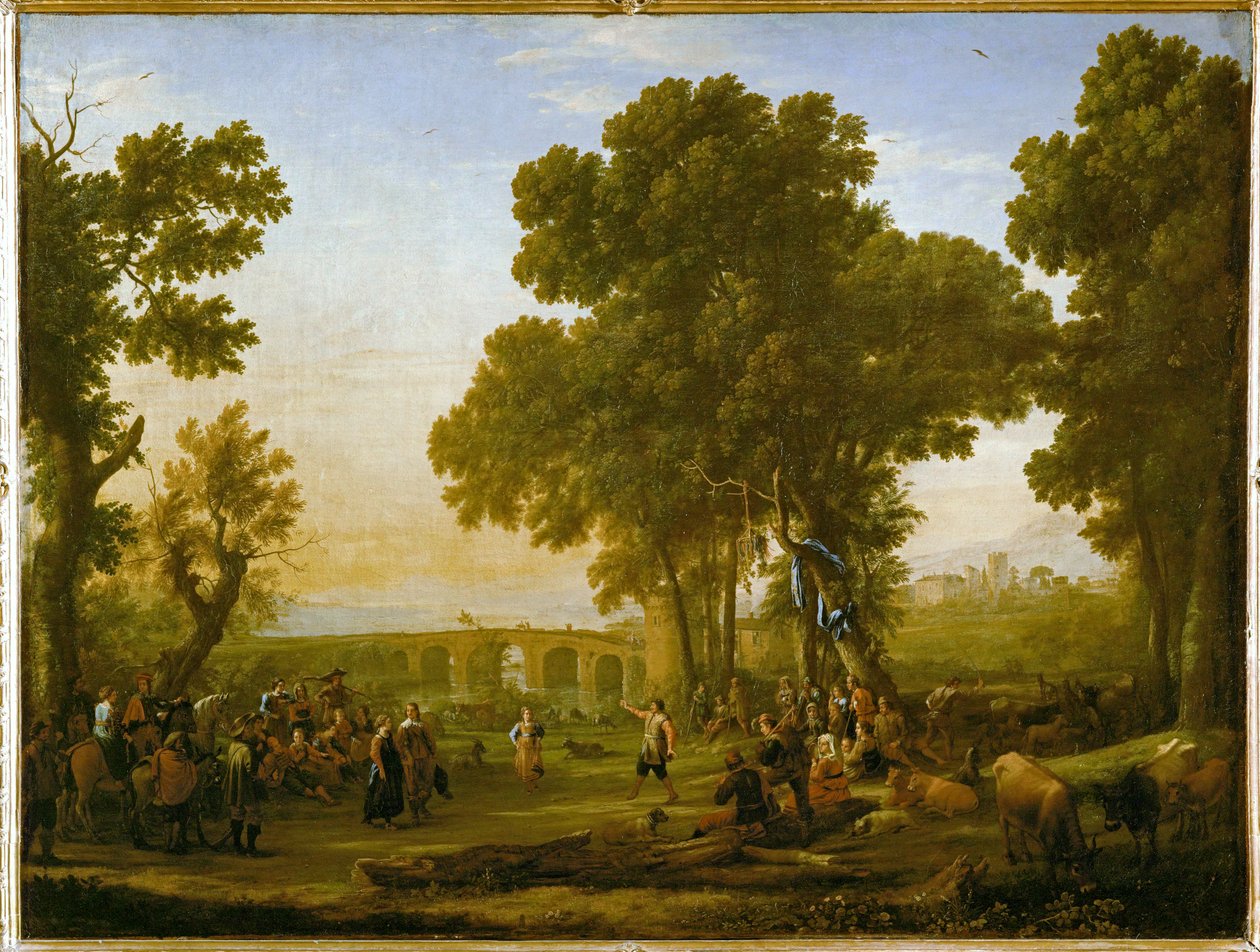 Dorffest von Claude Lorrain (1600 82)