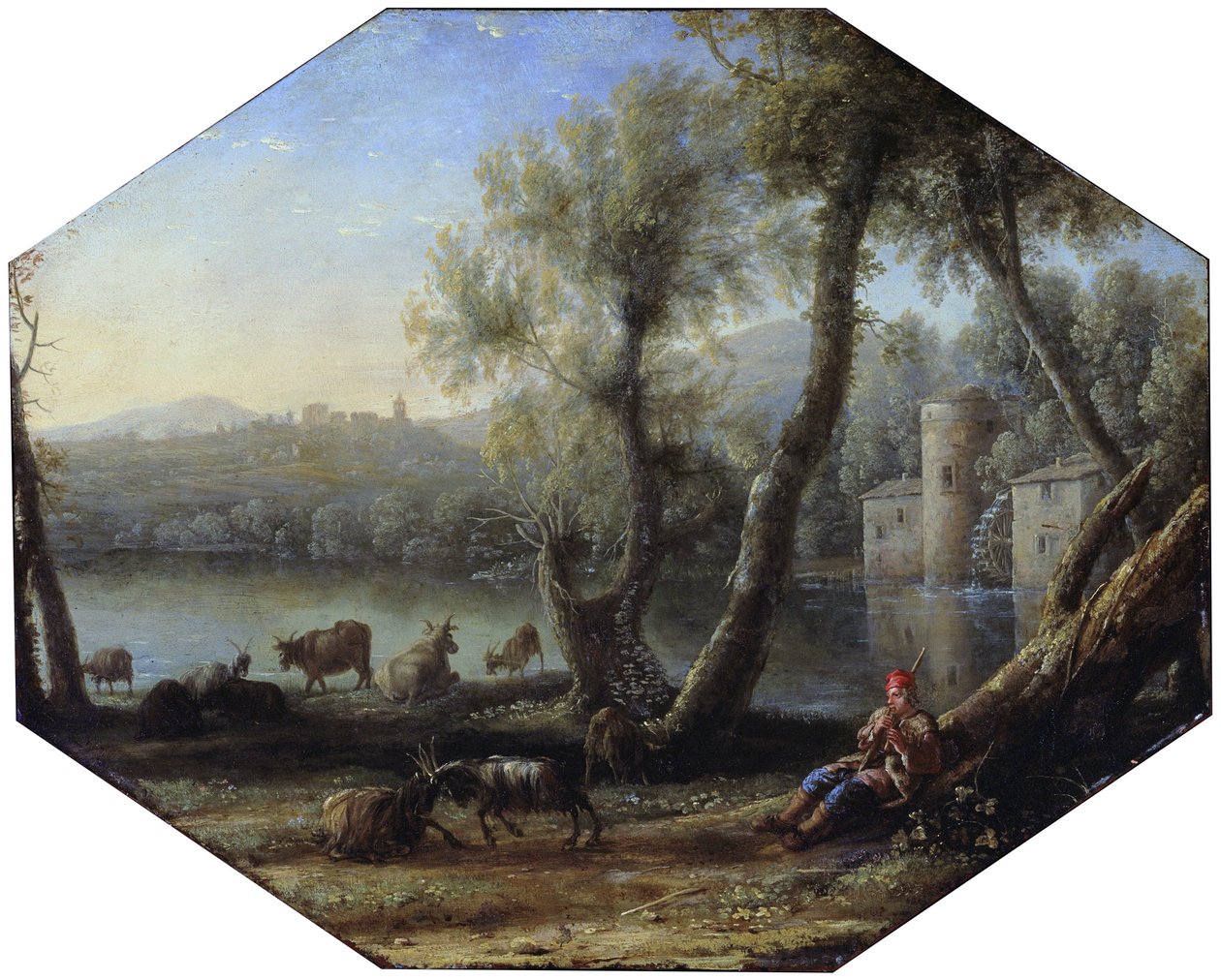 Pastorale Landschaft von Claude Lorrain