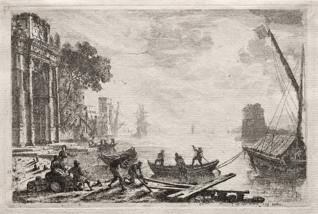 Der Sonnenuntergang von Claude Lorrain