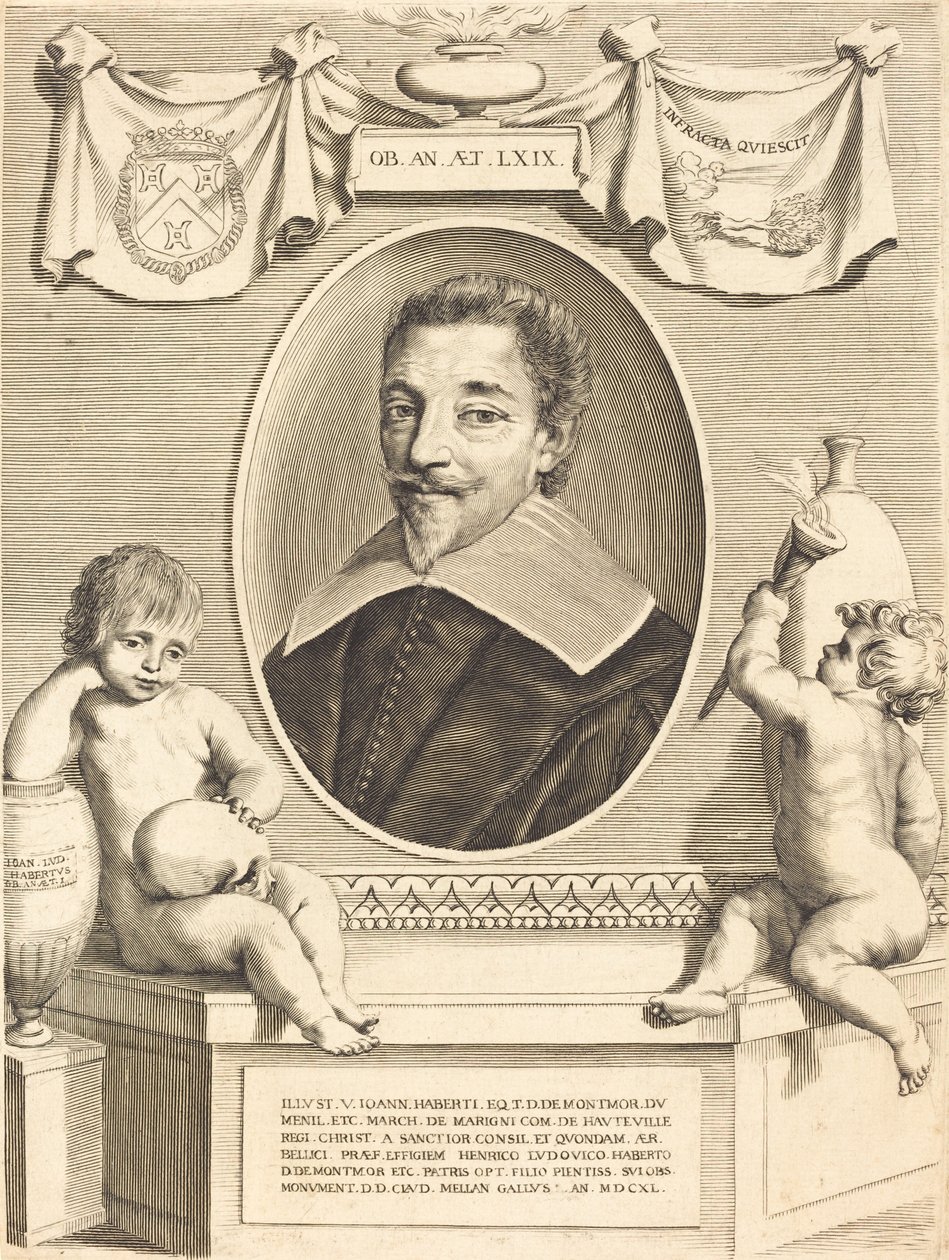Jean Habert de Monturor von Claude Mellan