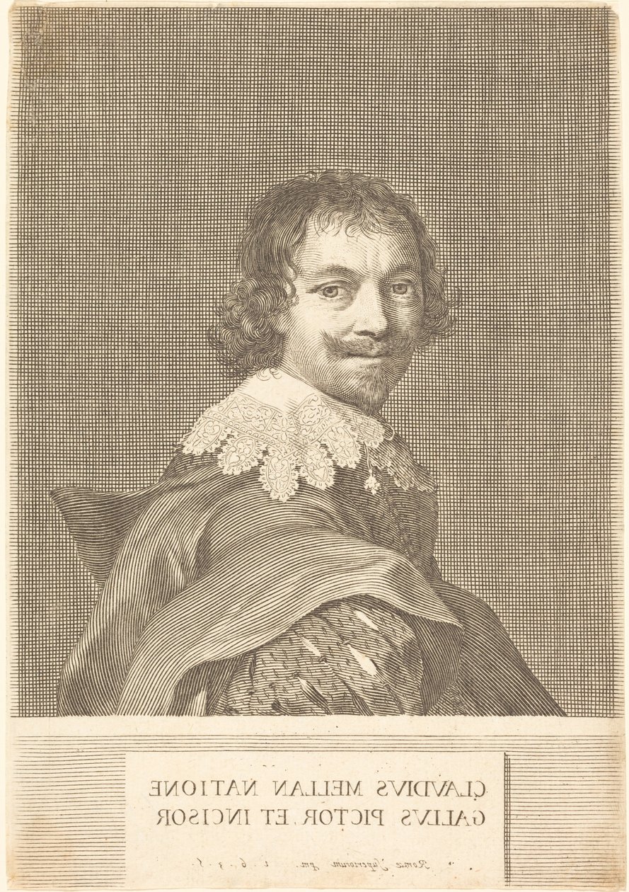 Selbstbildnis von Claude Mellan