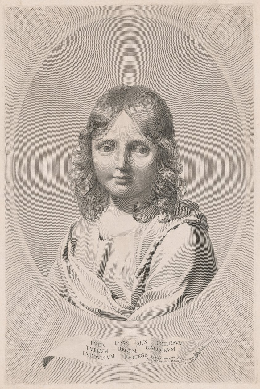 Das Jesuskind von Claude Mellan
