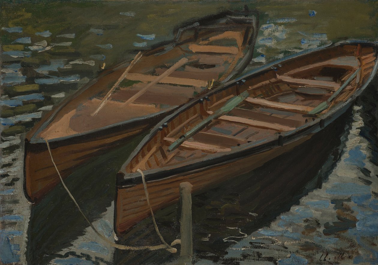 Boote von Claude Monet