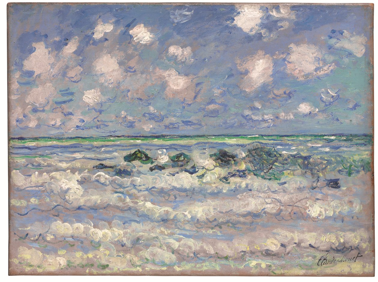 Die Welle von Claude Monet