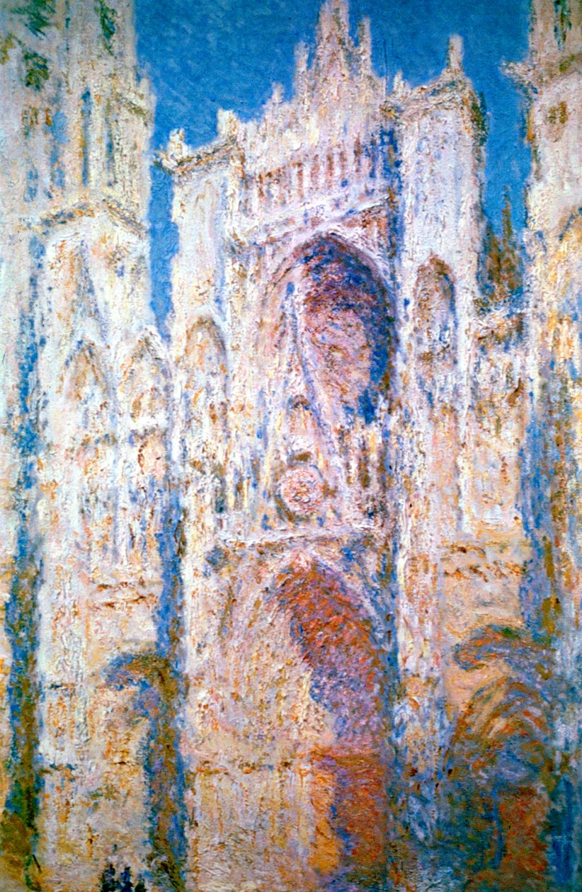 Kathedrale von Rouen, Harmonie in Blau und Gold, 1894 von Claude Monet