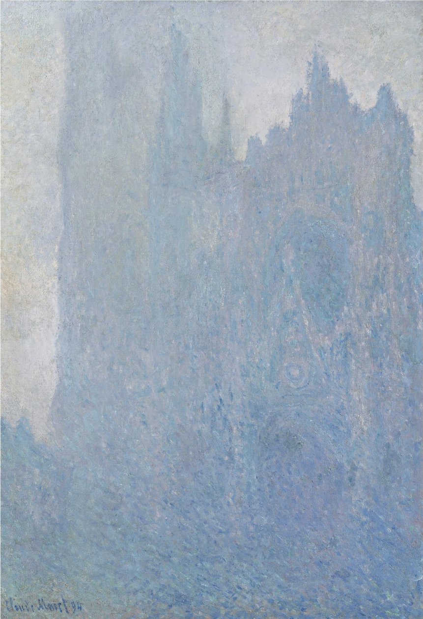 Die Kathedrale von Rouen im Nebel, 1893 von Claude Monet