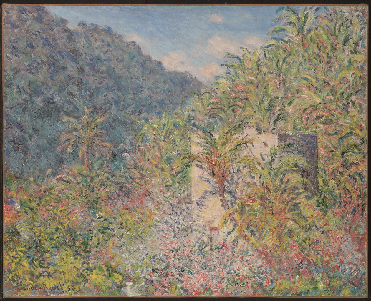 Tal von Sasso von Claude Monet
