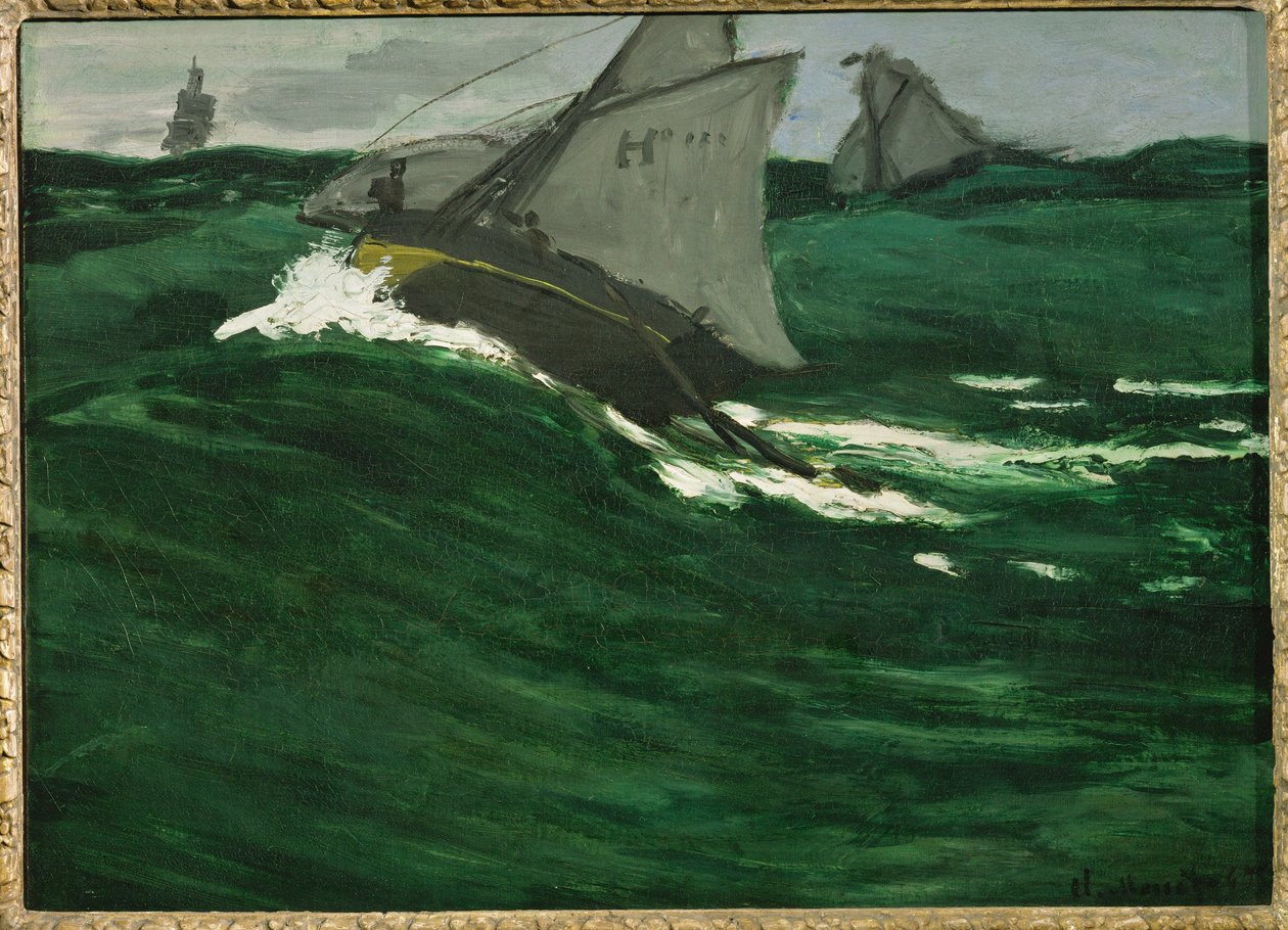 Grüne Welle von Claude Monet
