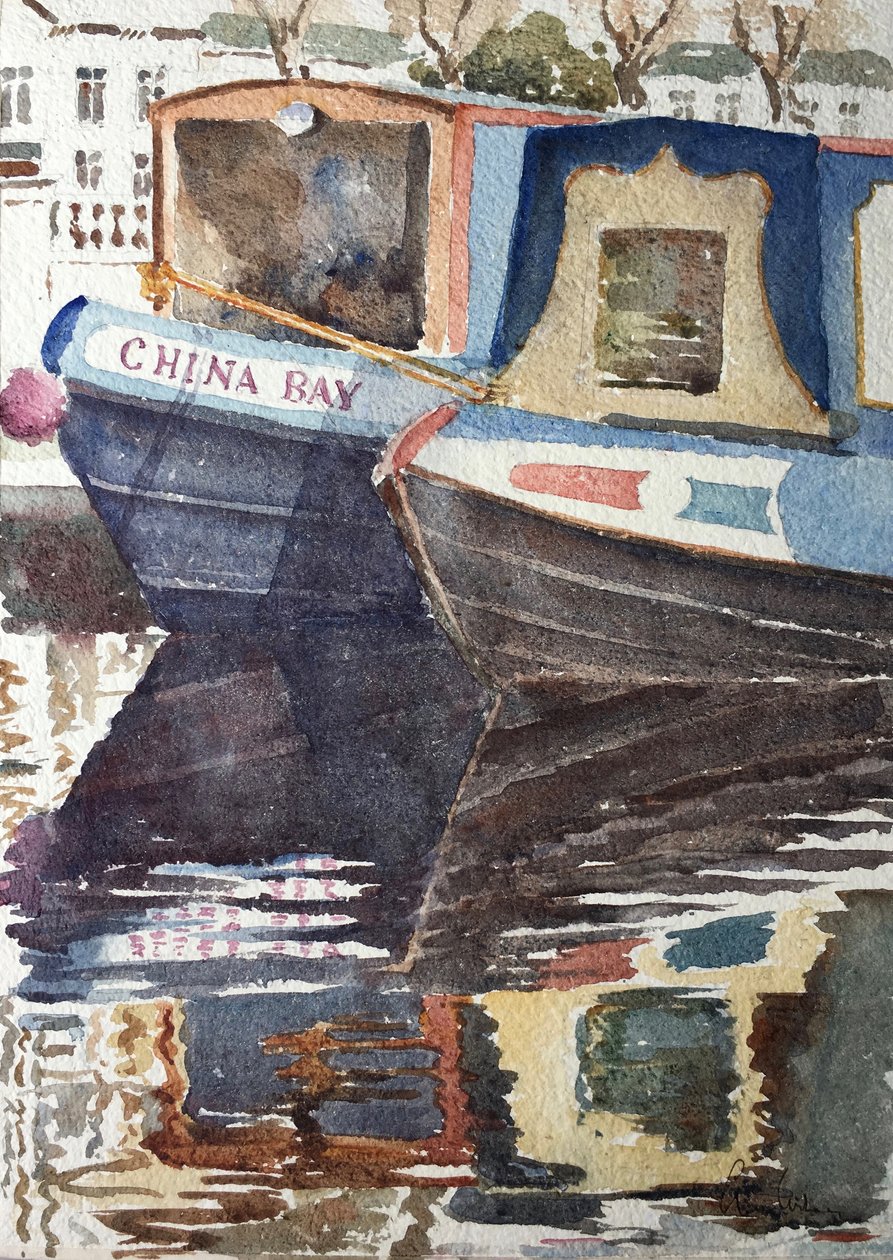 Klein-Venedig, früher Frühling, 2017 von Clive Wilson