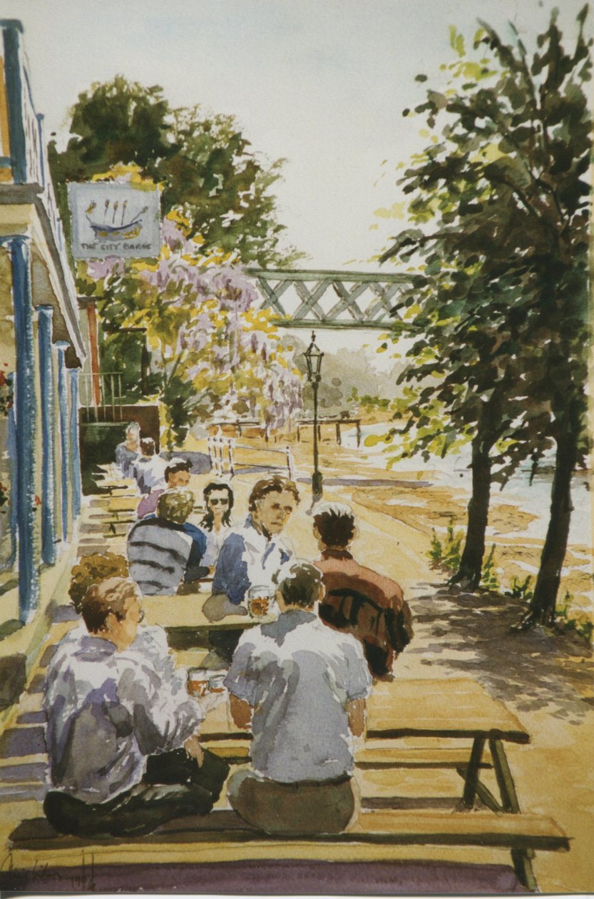 Die Stadtbarke, Juni von Clive Wilson
