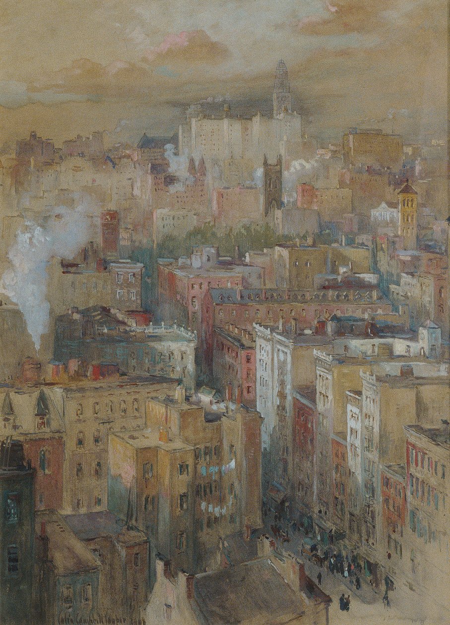 Ansicht von New York City, ca. 1910 von Colin Campbell Cooper