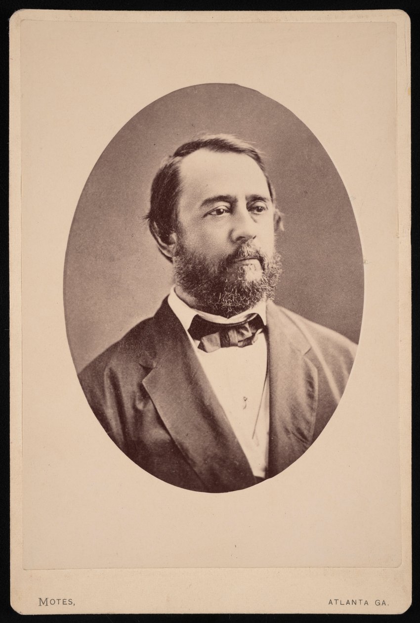 Porträt von Lucius Jeremiah Gartrell 1821-1891, vor 1881 von Columbus Washington Motes