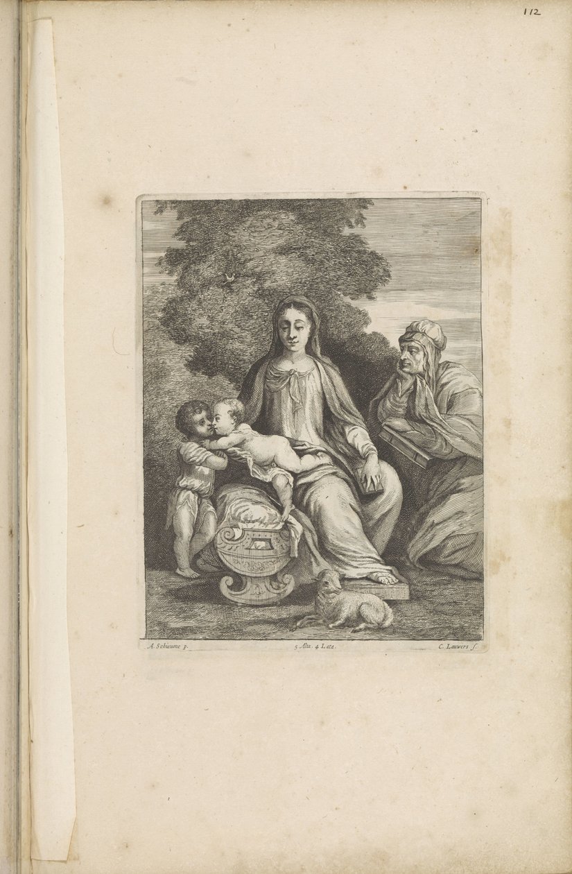 Maria mit dem Christuskind, dem jungen Johannes dem Täufer und der hl. Elisabeth von Conrad Lauwers