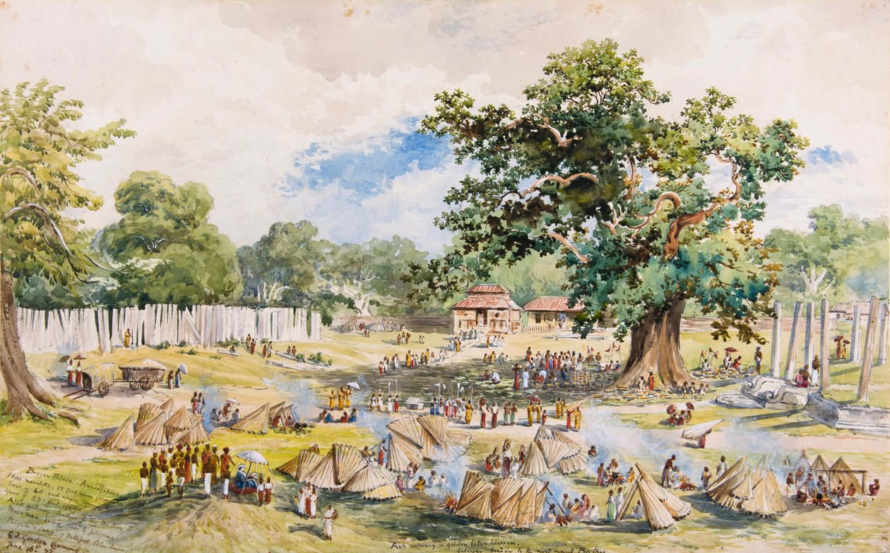 Der Erzpalast, Anuradhapura von Constance Frederica Gordon Cumming