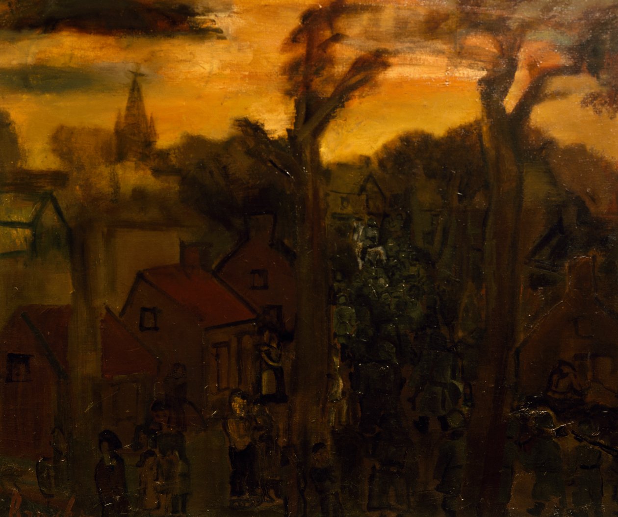Jabbeke im Jahr 1940 von Constant Permeke