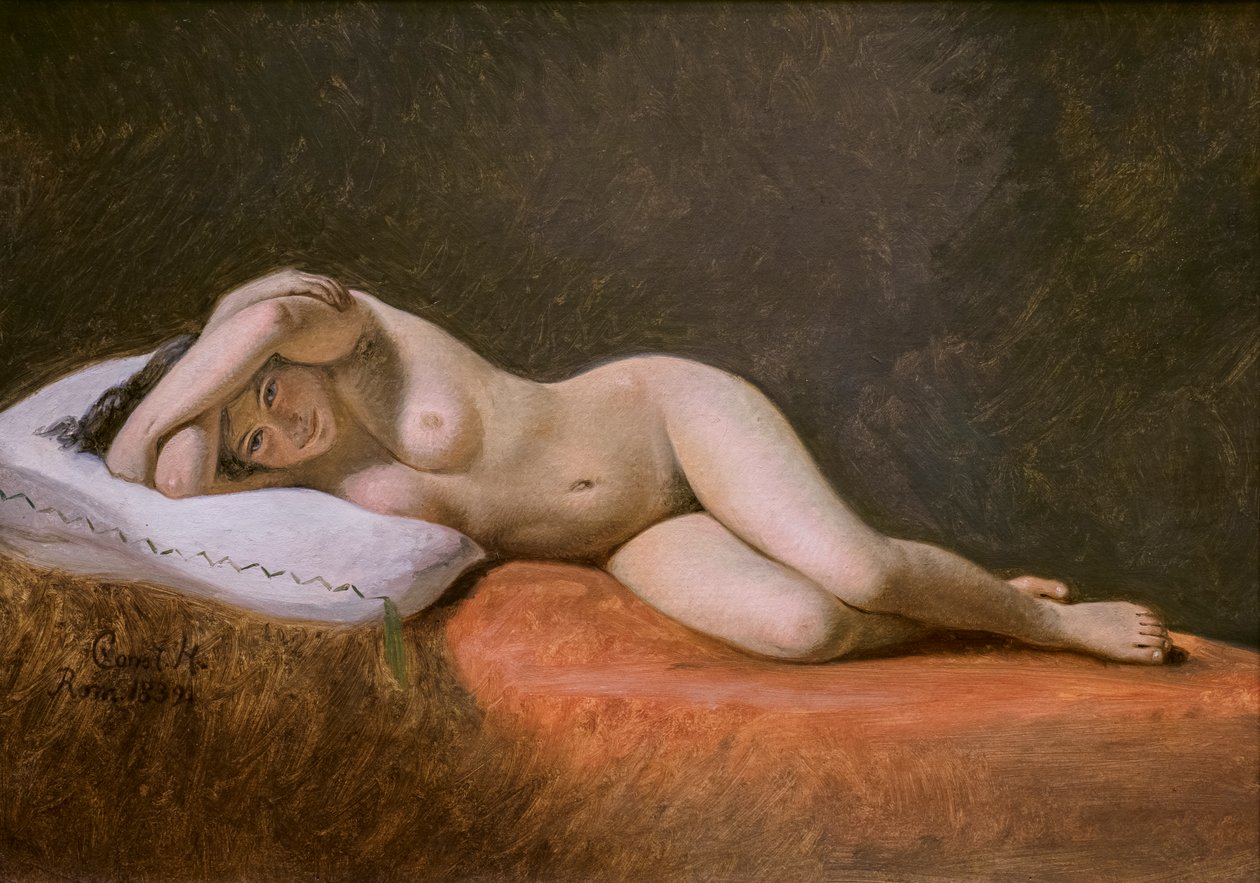 Ruhendes Modell von Constantin Hansen