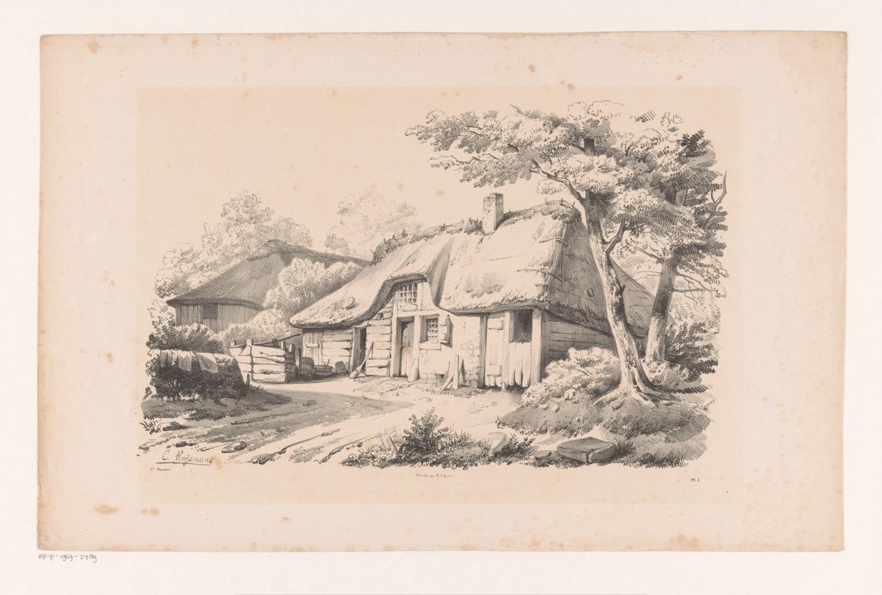 Landschaft (Die Landschaft, Serie) von Constantinus Cornelis Huysmans