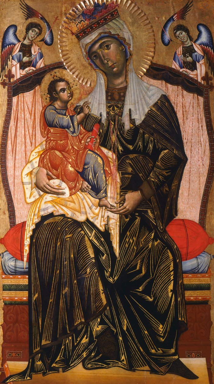 Madonna mit Kind von Coppo di Marcovaldo