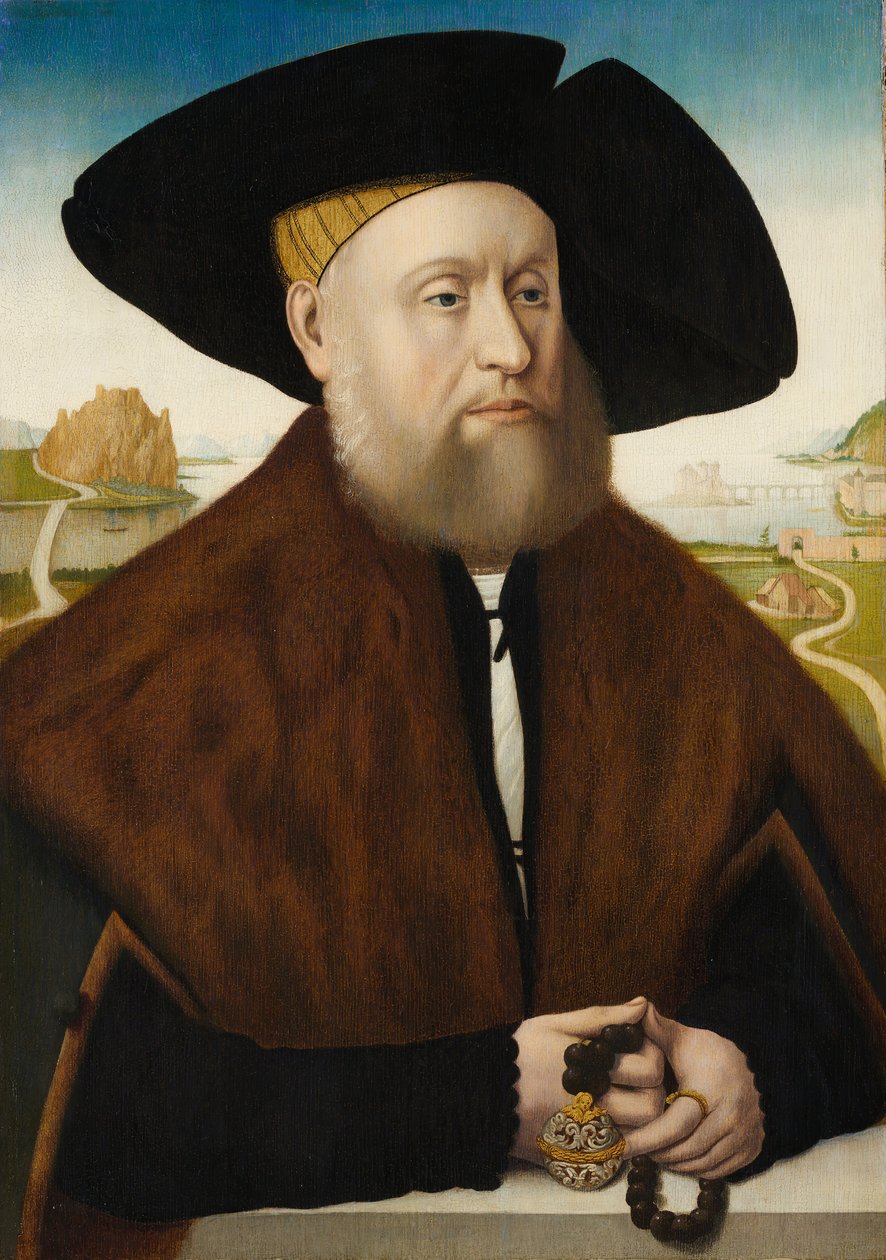 Heinrich vom Rhein zum Mohren 1477-1536, späte 1520er Jahre von Copy after Conrad Faber von Creuznach.