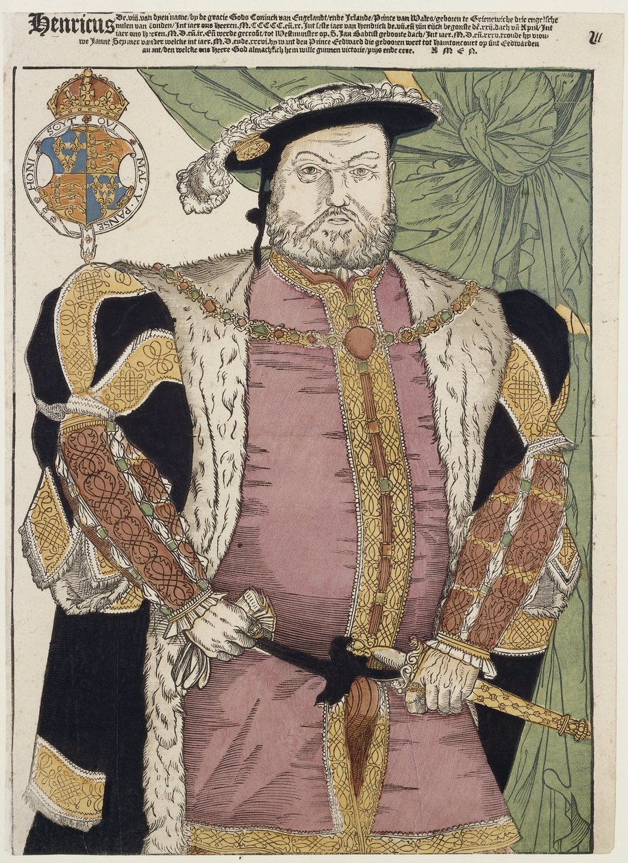 Porträt von Heinrich VIII. von England von Cornelis Anthonisz. (manner of)