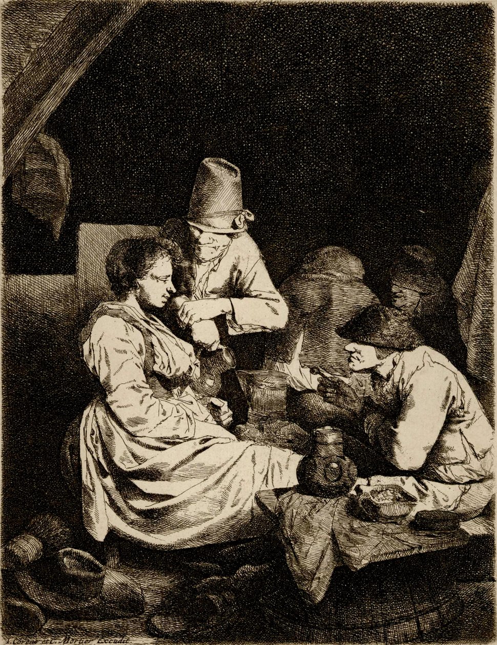 Ohne Titel von Cornelis Bega