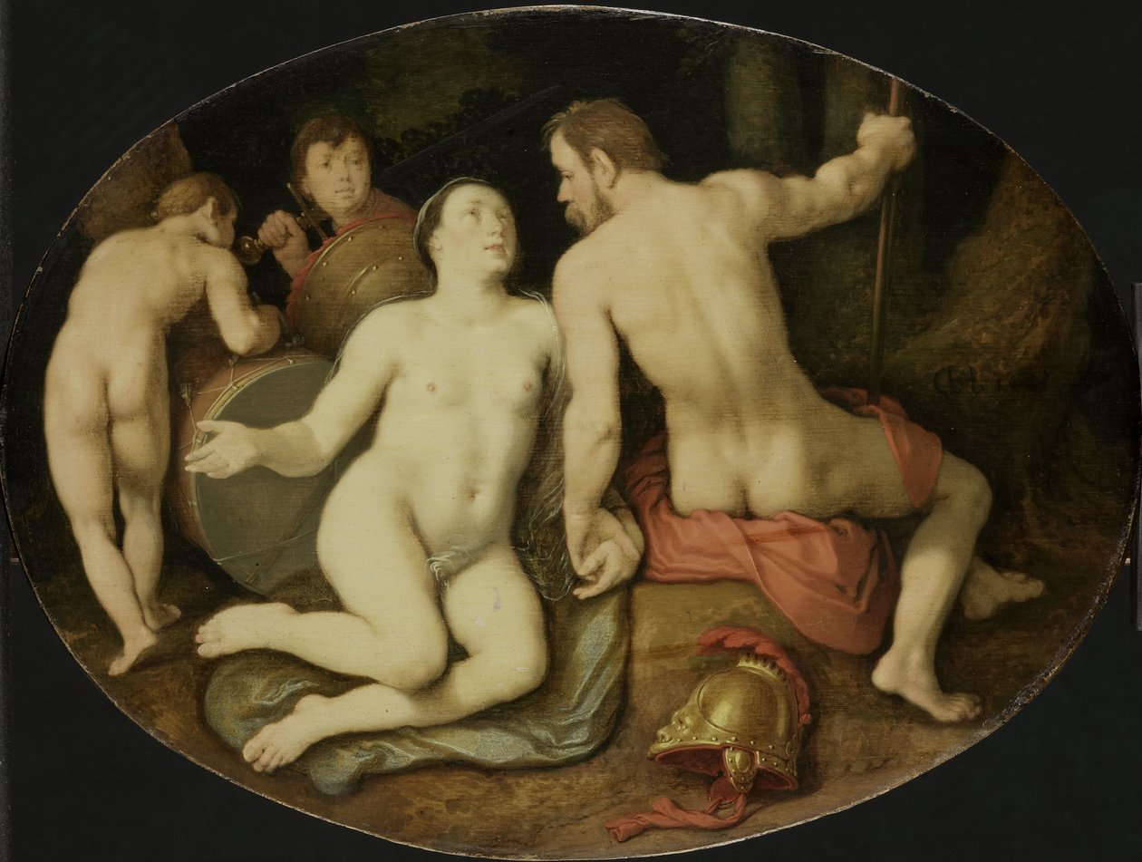 Venus und Mars von Cornelis Cornelisz. van Haarlem