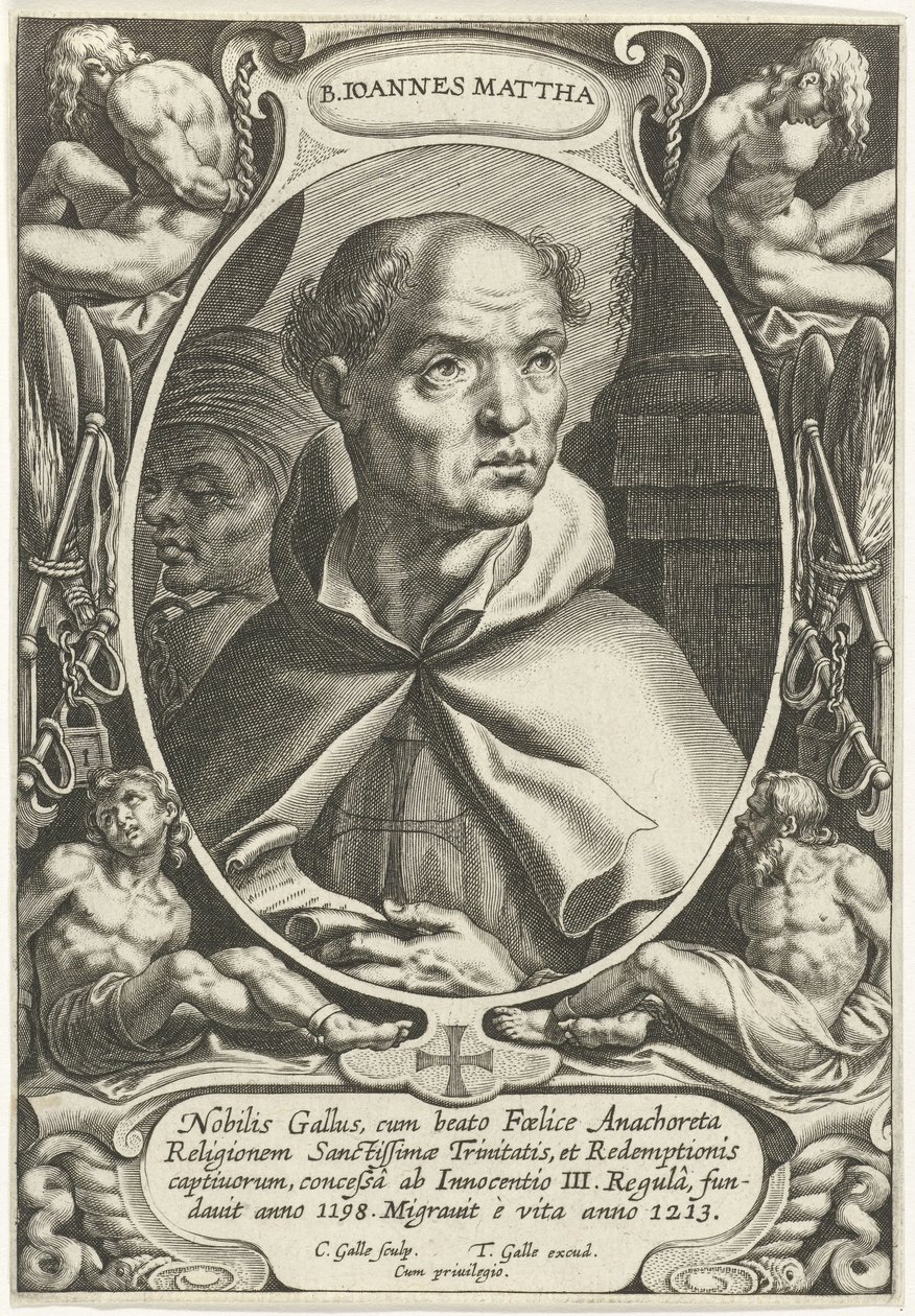 H. Johannes van Matha von Cornelis Galle (I)