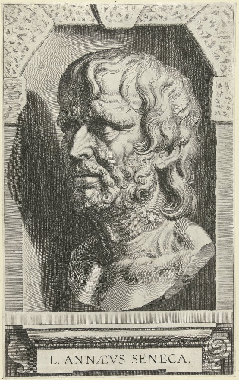 Porträtbüste von Seneca von Cornelis Galle (I)