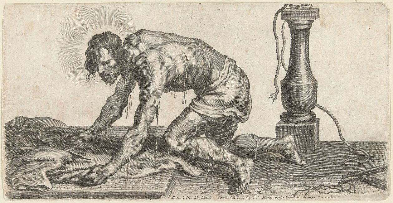 Christus nach der Geißelung von Cornelis Galle (II)
