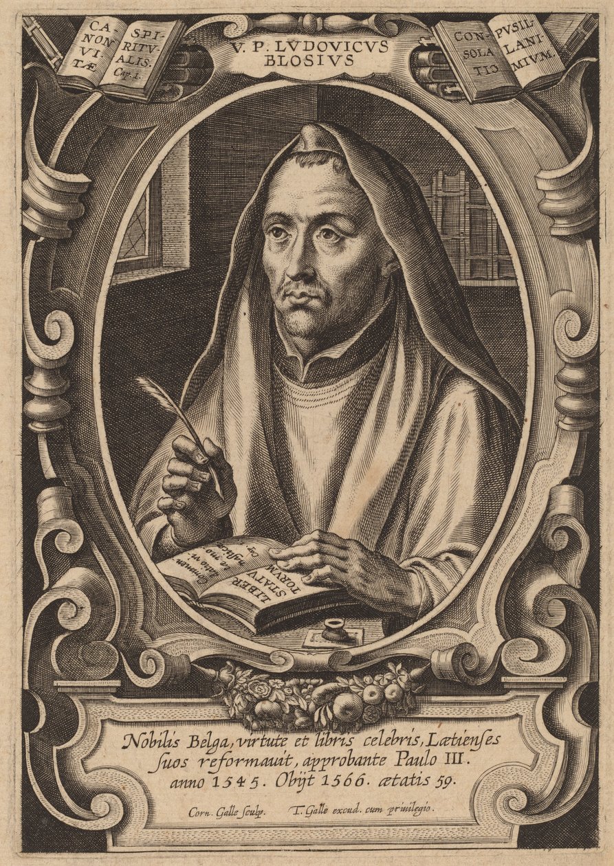 Louis de Blois von Cornelis Galle I