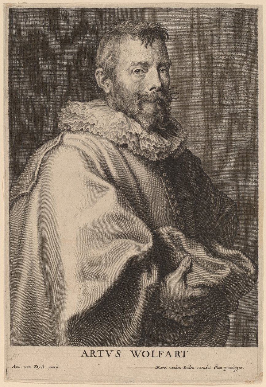 Artus Wolfart von Cornelis Galle I after Sir Anthony van Dyck