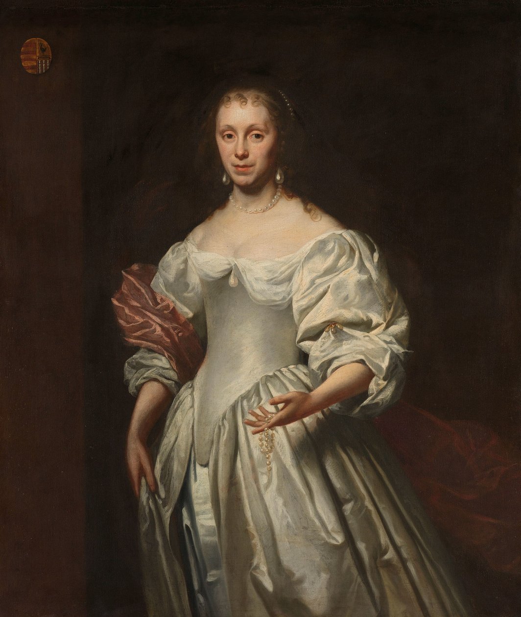 Porträt von Cornelia Craen van Haeften (1622-1678) von Cornelis Janssens van Ceulen (II) (attributed to)