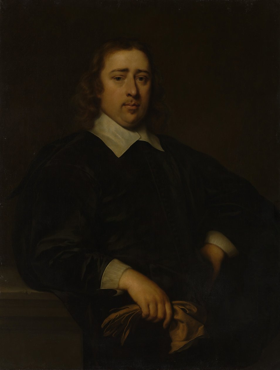 Porträt eines Mannes, 1648 von Cornelis Janssens van Ceulen
