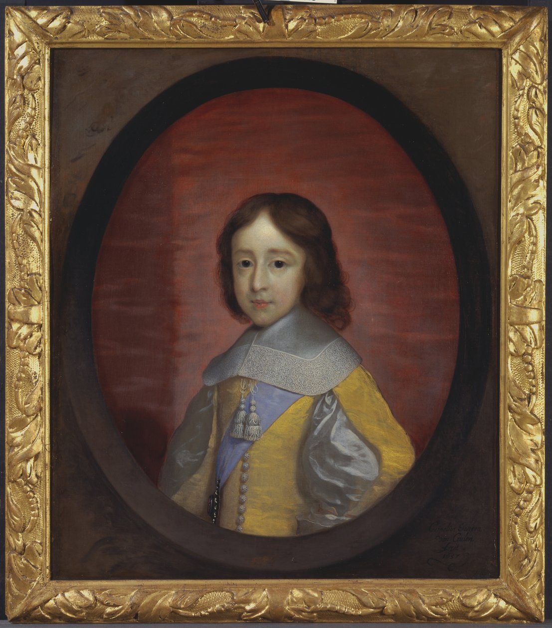 Wilhelm III., Prinz von Oranien, als Kind von Cornelis Janssens van Ceulen