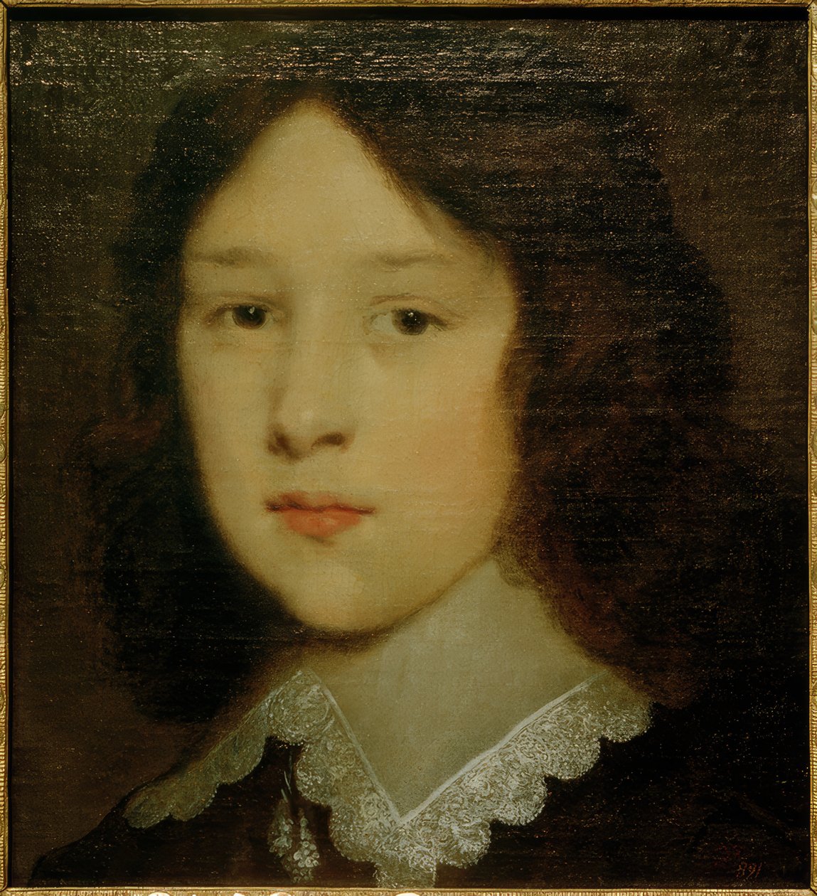 Porträt eines jungen Mannes von Cornelis Johnson van Keulen