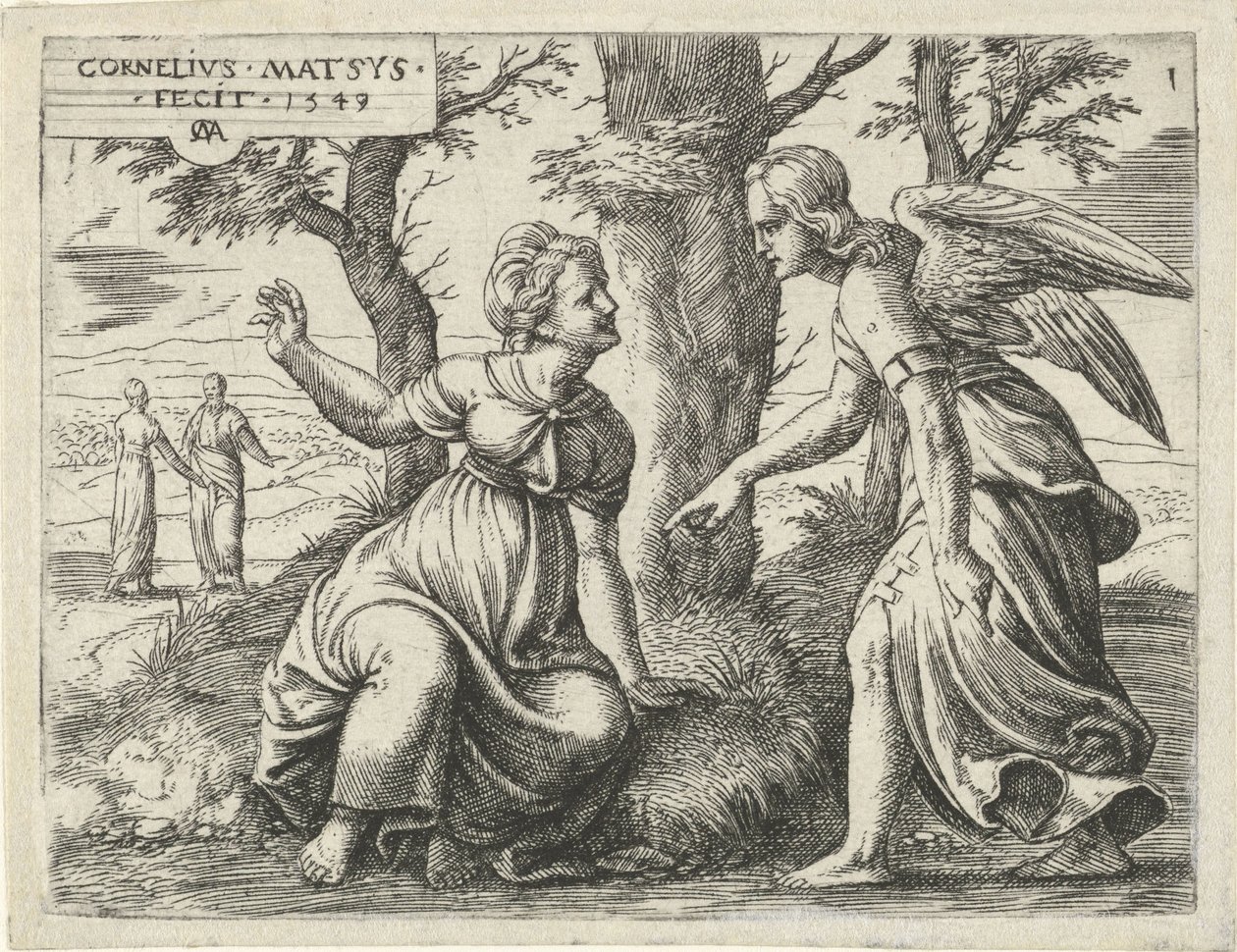 Vorhersage der Geburt Simsons von Cornelis Massijs