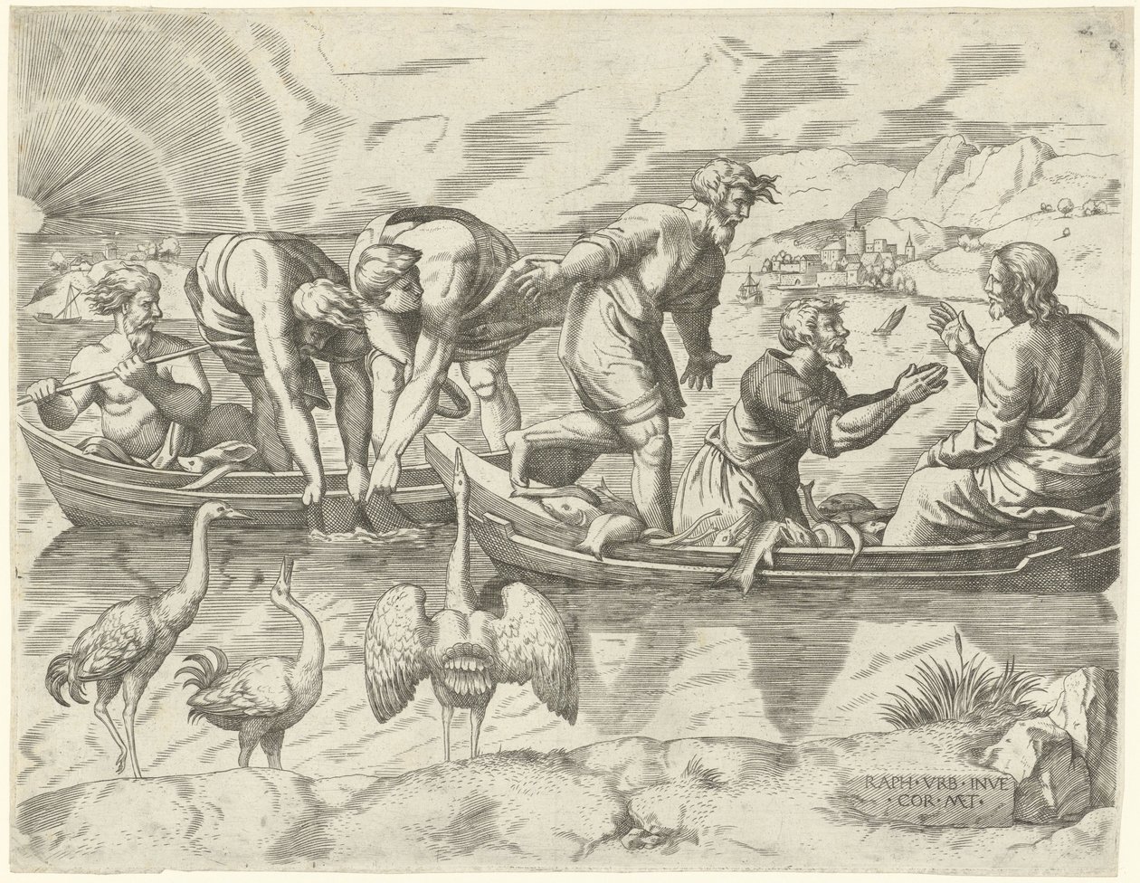 Wunderbarer Fischfang von Cornelis Massijs
