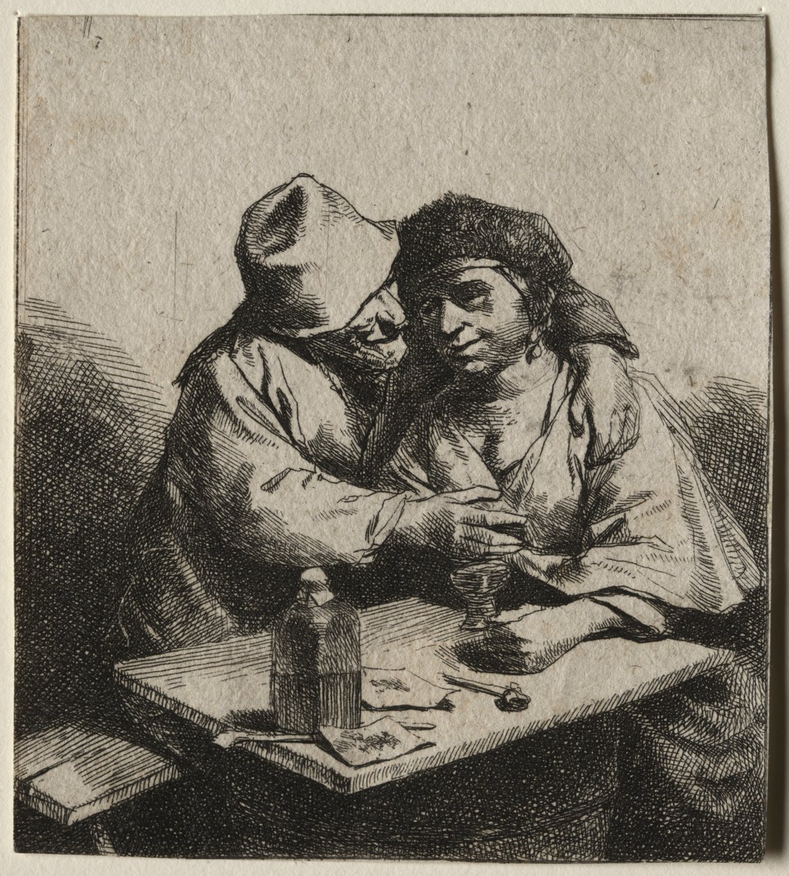 Das verliebte Paar von Cornelis Pietersz Bega