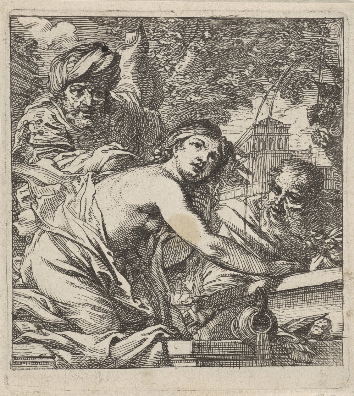 Susanna und die Ältesten von Cornelis Schut (I)