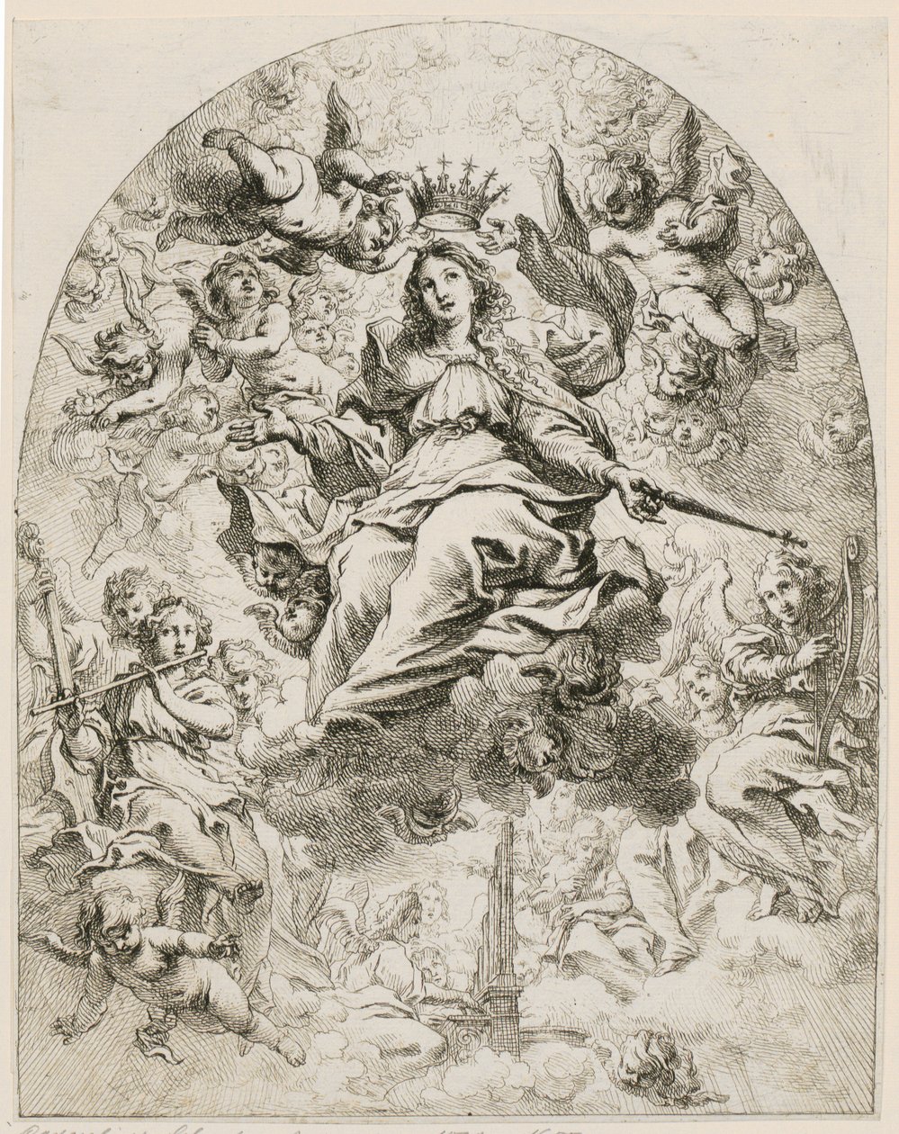 Krönung Mariens von Cornelis Schut