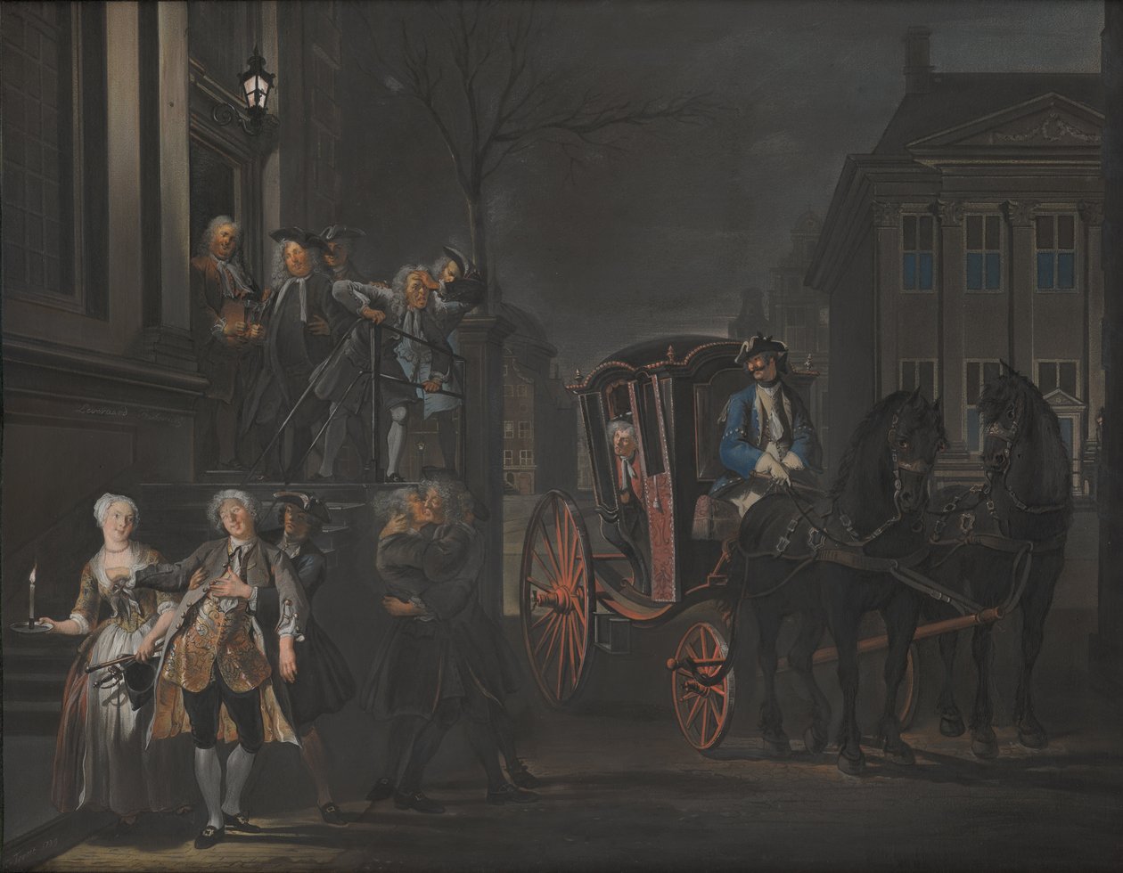 Ibant qui poterant, qui non potuere cadebant von Cornelis Troost