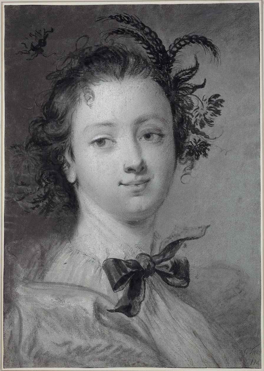 Junge Frau als Personifikation des Sommers von Cornelis Troost