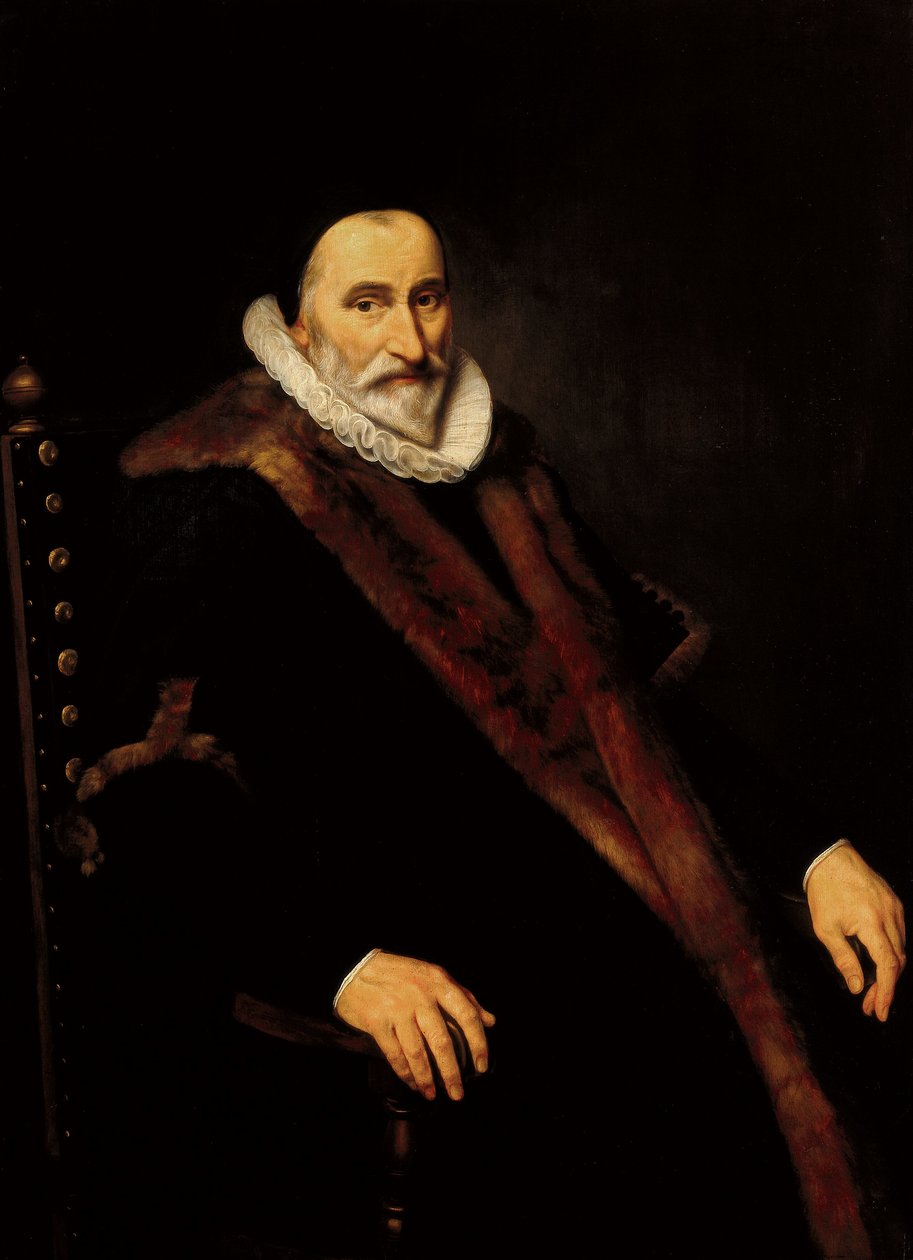 Porträt von Cornelis Pietersz Hooft von Cornelis Van der Voort