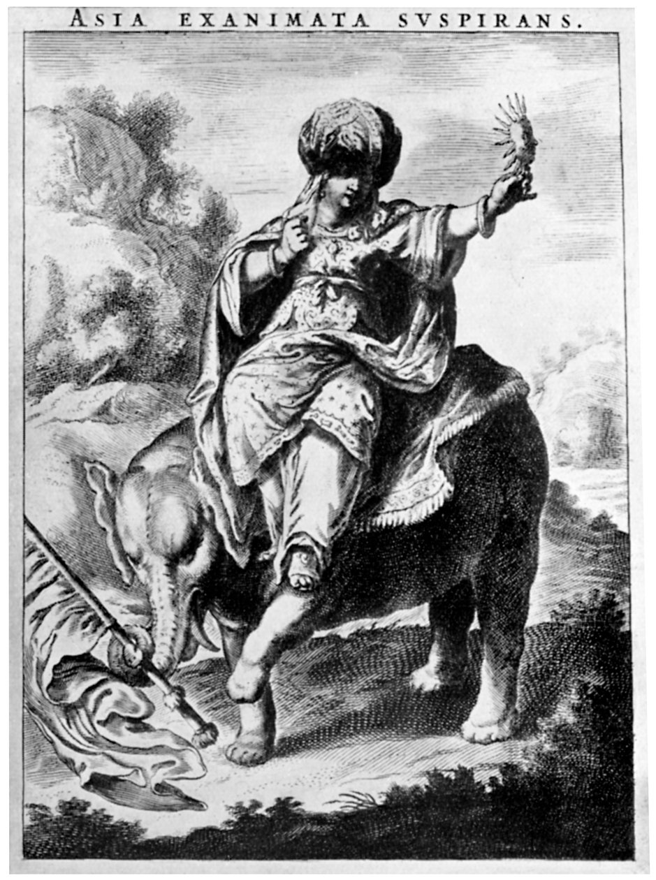 Allegorische Ansicht von Asien, frühes 20. Jahrhundert, 1926 von Cornelis Visscher