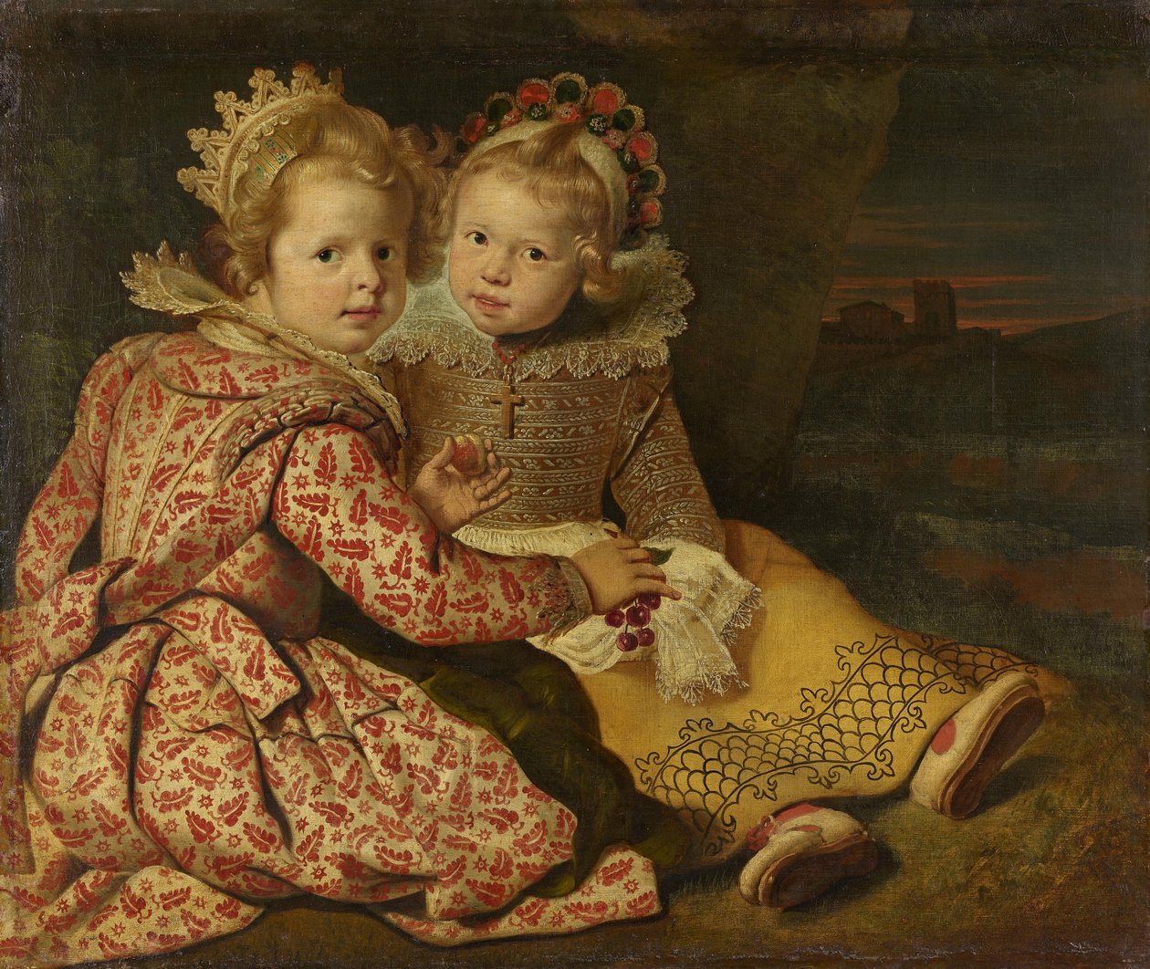 Magdalena und Jan Baptist de Vos, die Kinder des Malers von Cornelis de Vos