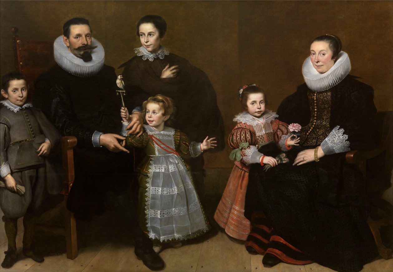Porträt einer Familie von Cornelis de Vos