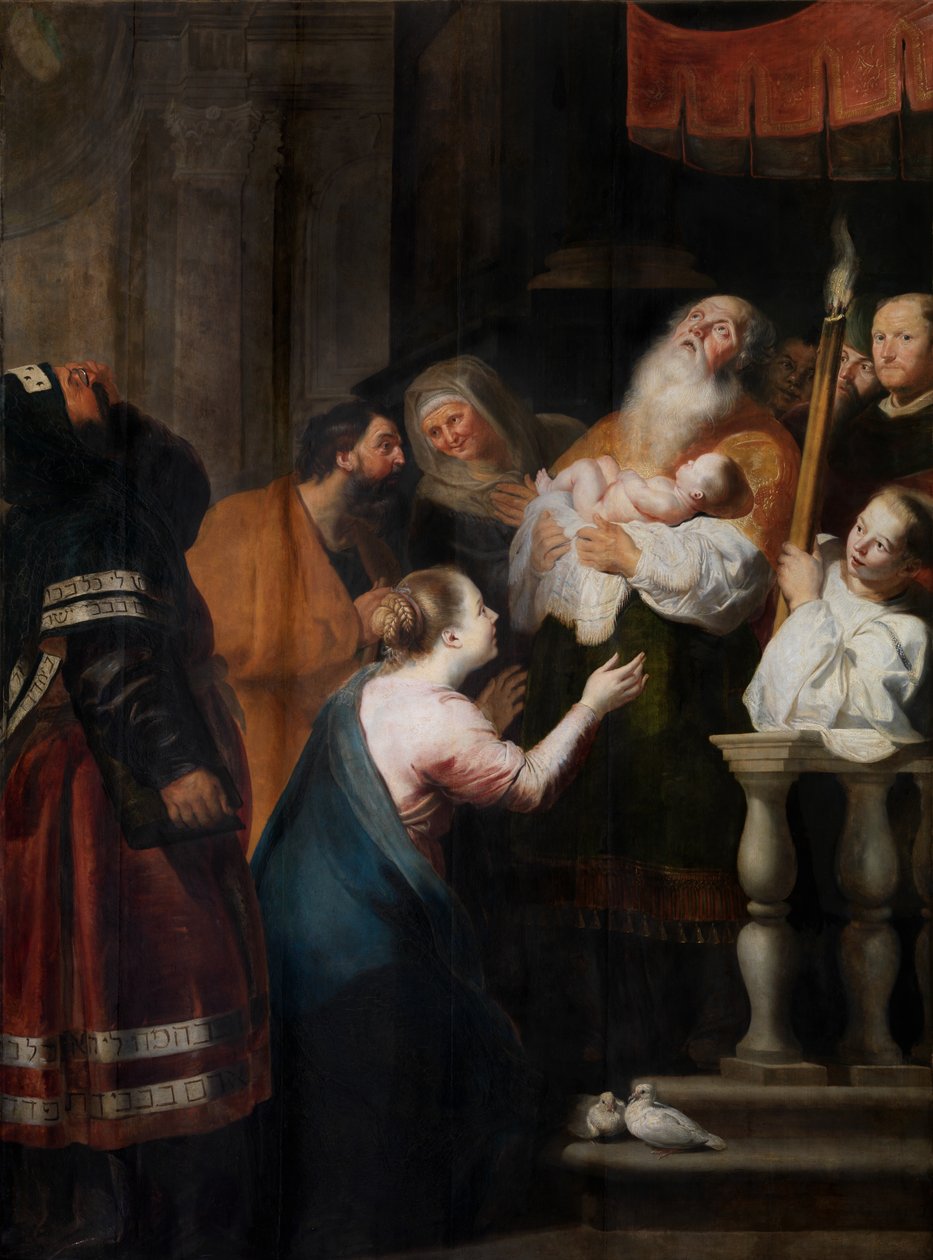 Die Reinigung der Darstellung im Tempel von Cornelis de Vos