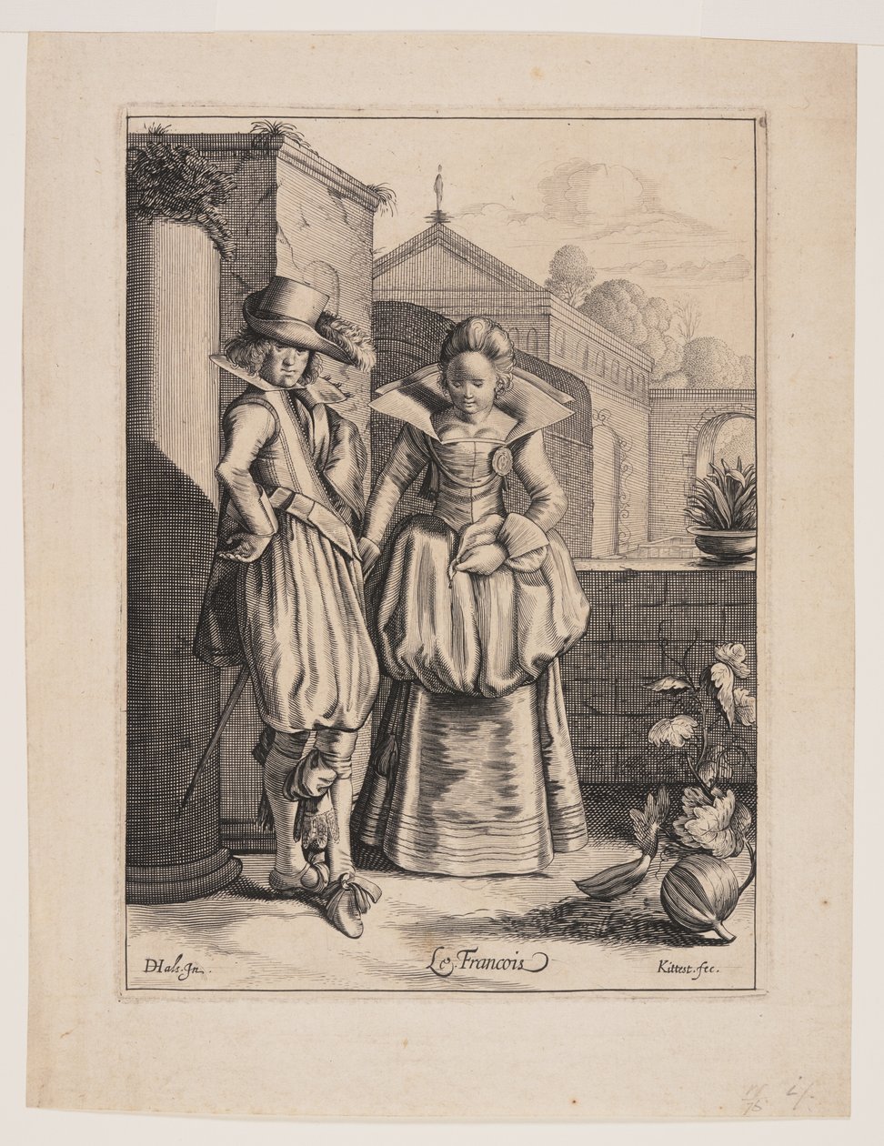 Le Français von Cornelis van Kittensteyn